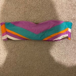 Strapless bikini top